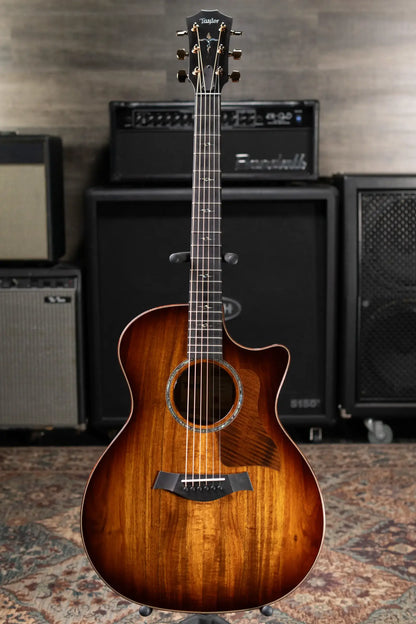 Taylor Next Generation K24ce Special Edition Grand Auditorium Acoustic/Electric Guitar - Shaded Edgeburst with Hardshell Case