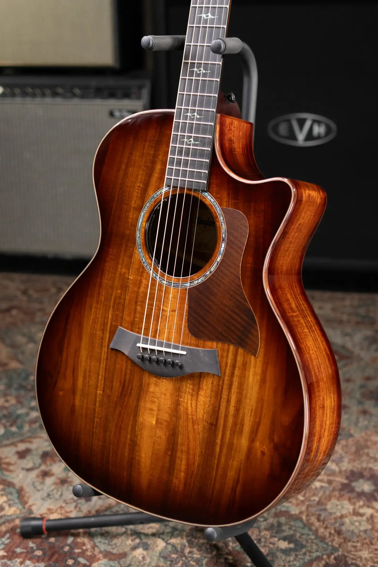 Taylor Next Generation K24ce Special Edition Grand Auditorium Acoustic/Electric Guitar - Shaded Edgeburst with Hardshell Case