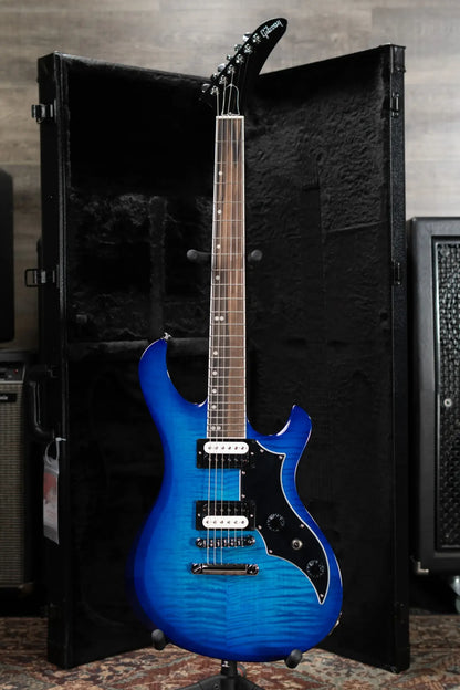 Gibson Victory Figured Electric Guitar - Cobalt Burst with Hardshell Case
