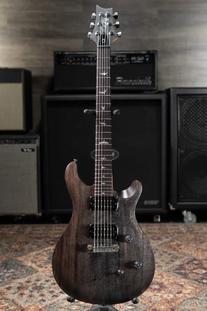 PRS SE CE 24 Standard Stoptail Satin Electric Guitar - Charcoal with Gig Bag
