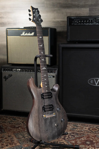 PRS SE CE 24 Standard Stoptail Satin Electric Guitar - Charcoal with Gig Bag