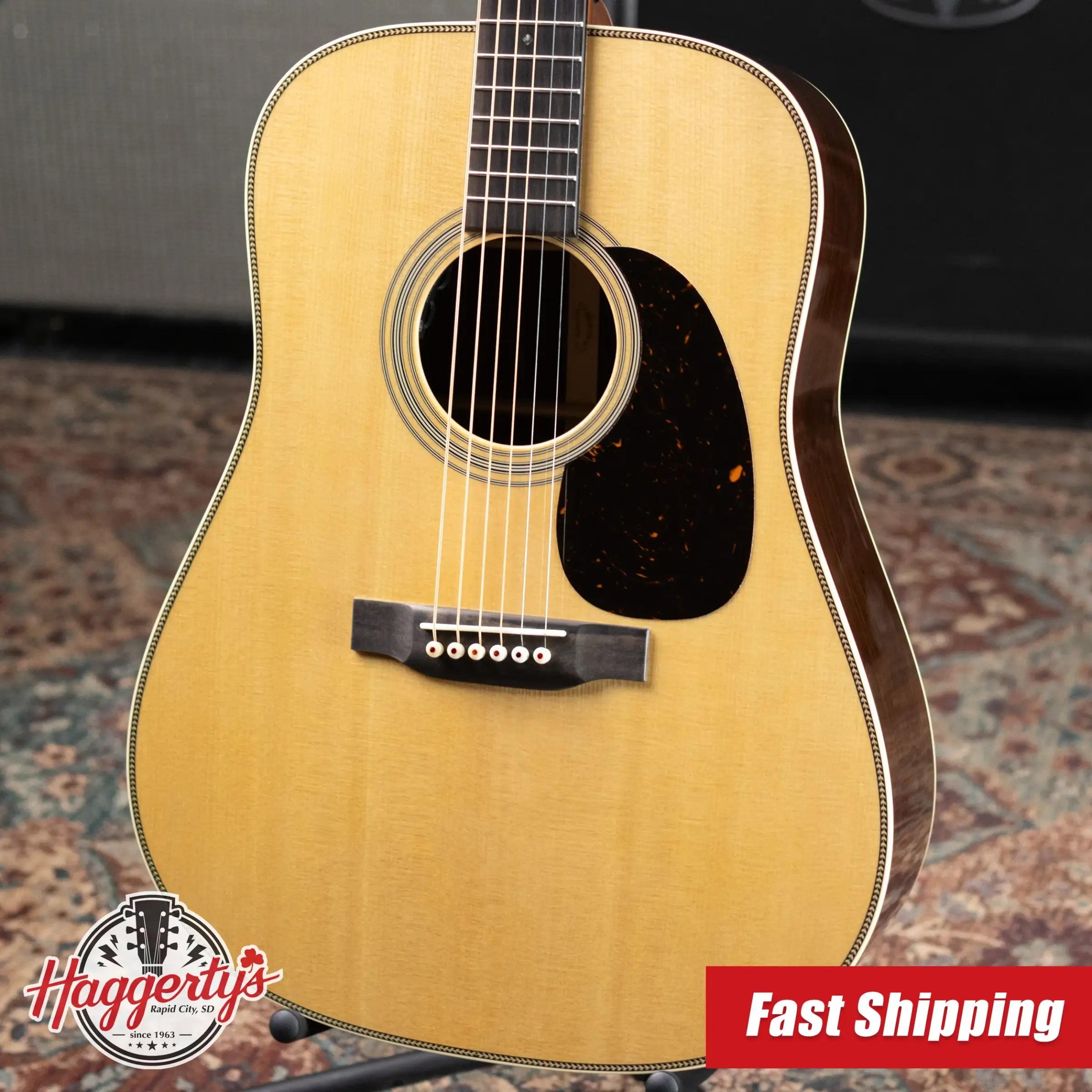 Martin HD-28E Standard Series Acoustic/Electric Guitar with Hardshell Case