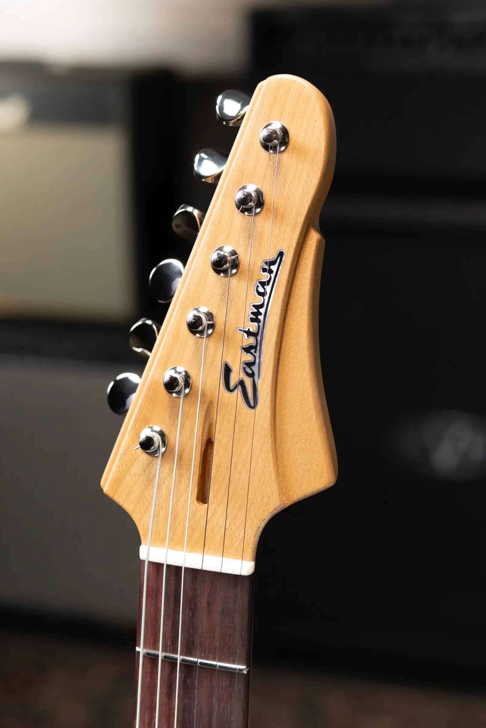 Eastman Guitars FullerTone Offset '62 Electric Guitar - Gold with Gig Bag
