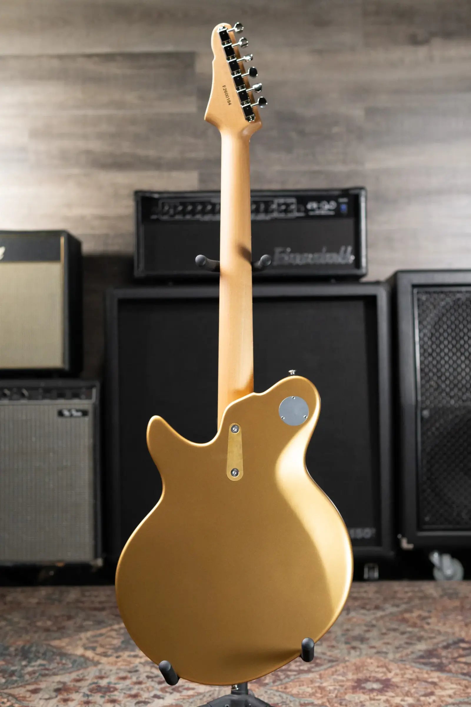 Eastman Guitars FullerTone Offset '62 Electric Guitar - Gold with Gig Bag