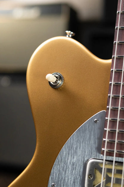 Eastman Guitars FullerTone Offset '62 Electric Guitar - Gold with Gig Bag