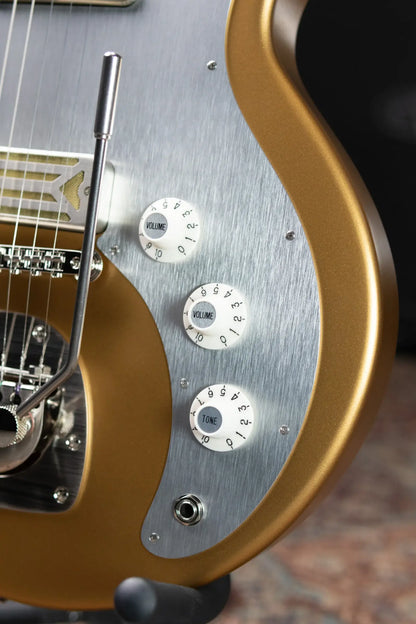 Eastman Guitars FullerTone Offset '62 Electric Guitar - Gold with Gig Bag