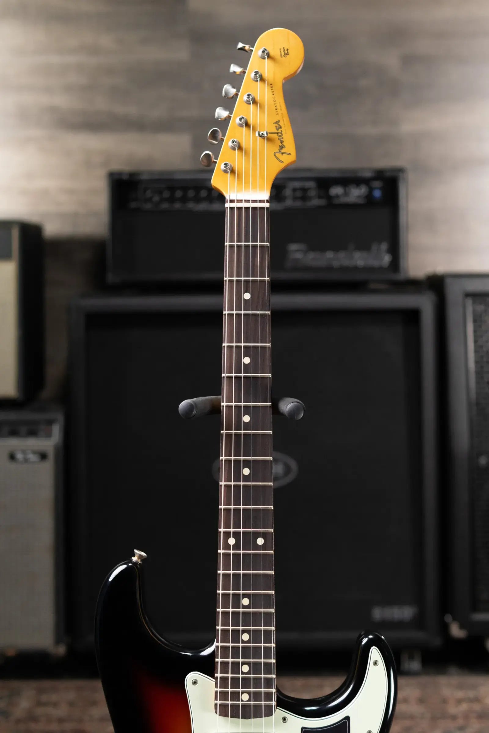 Fender Dealer Exclusive Vintera Road Worn '60s Stratocaster, Rosewood Fingerboard Electric Guitar - 3-Color Sunburst with Hardshell Case