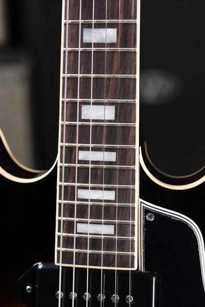 Gibson ES-330 Hollow Body Electric Guitar - Tobacco Burst with Hardshell Case