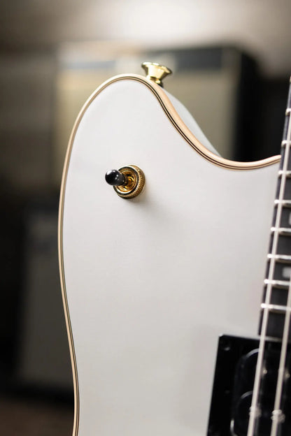 EVH SA-126 Special Semi-hollow Electric Guitar - Platinum Pearl Metallic with Hardshell Case