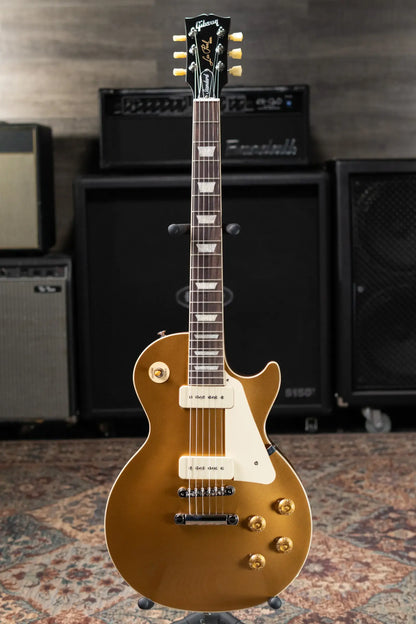 Gibson Les Paul Standard 50s P-90 Electric Guitar - Goldtop with Hardshell Case