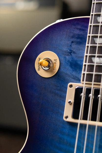 Gibson Les Paul Standard 60s Figured Top Electric Guitar - Blueberry Burst with Hardshell Case