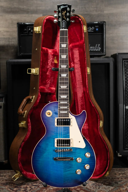 Gibson Les Paul Standard 60s Figured Top Electric Guitar - Blueberry Burst with Hardshell Case
