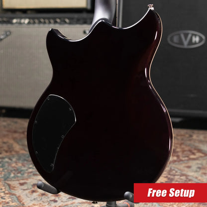 Yamaha RSS02T BL Revstar Standard Electric Guitar - Black with Gig Bag