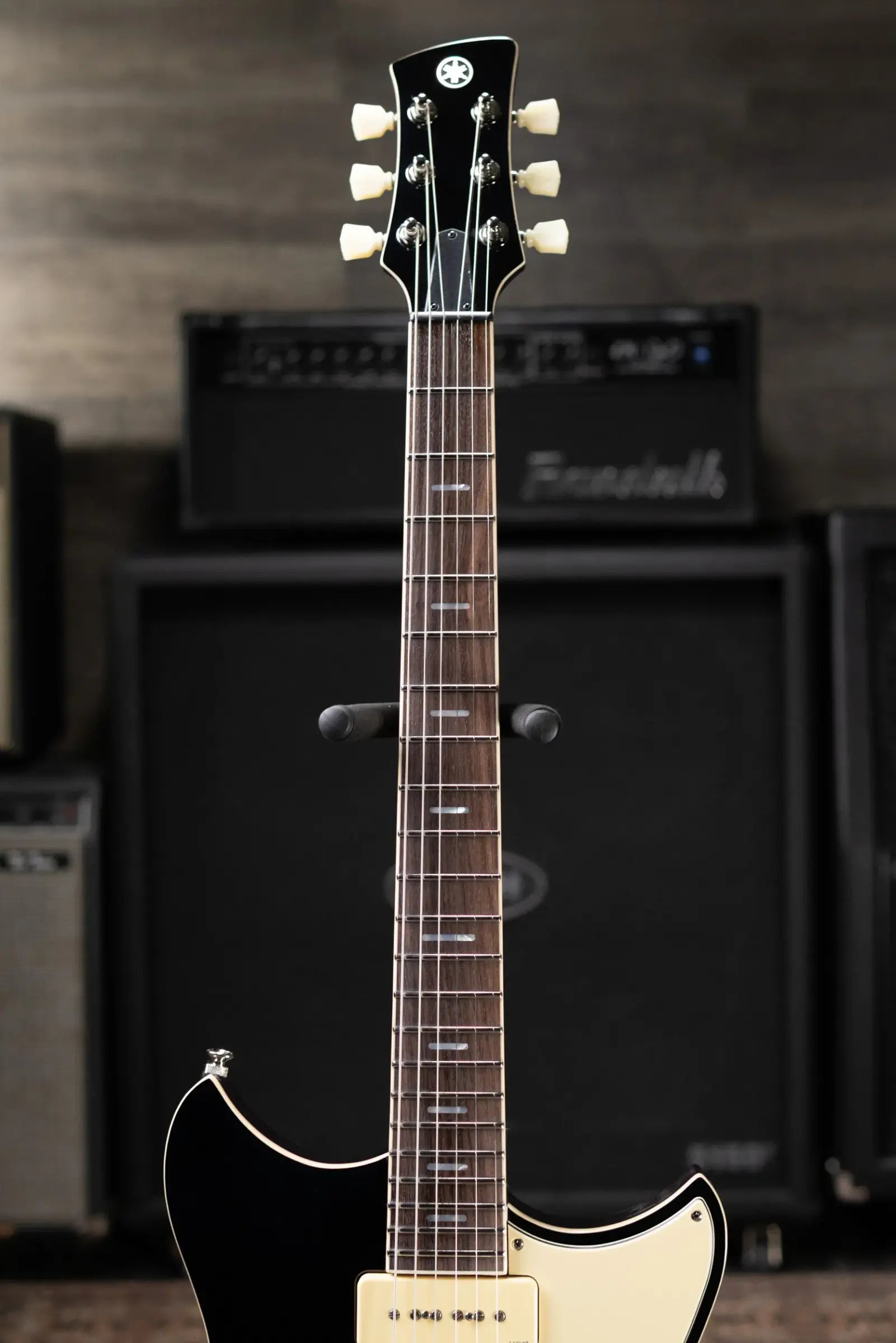 Yamaha RSS02T BL Revstar Standard Electric Guitar - Black with Gig Bag