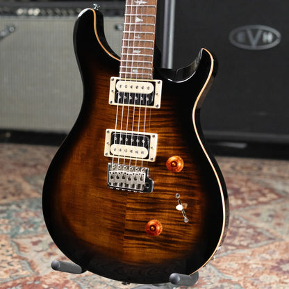 PRS SE Custom 24 Electric Guitar - Black Gold with Gig Bag - Used