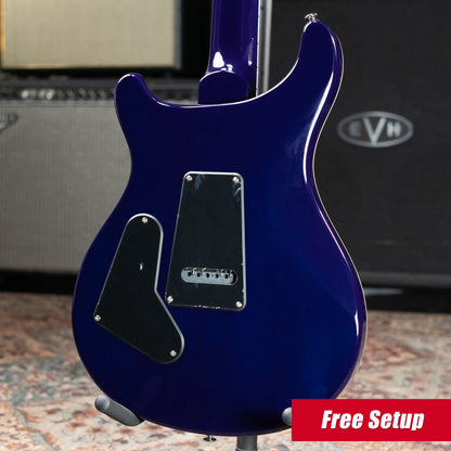 PRS SE Standard 24-08 Electric Guitar - Translucent Blue with Gig Bag - Used