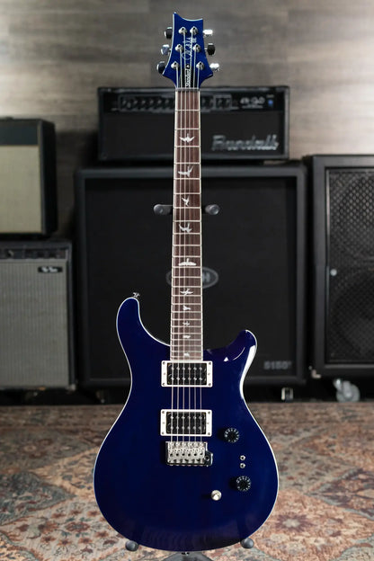 PRS SE Standard 24-08 Electric Guitar - Translucent Blue with Gig Bag - Used