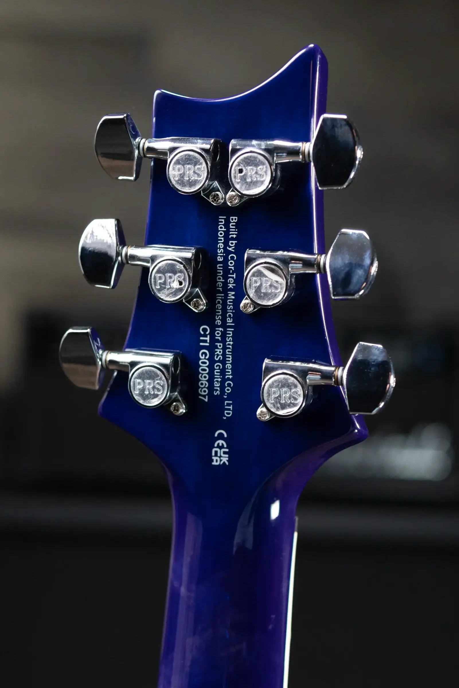 PRS SE Standard 24-08 Electric Guitar - Translucent Blue with Gig Bag - Used