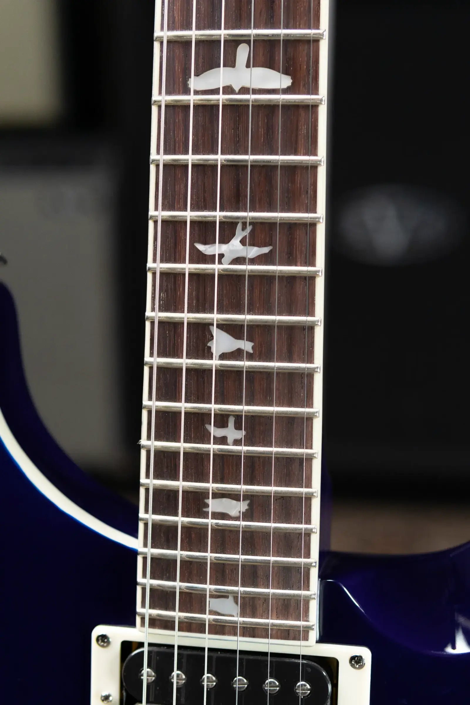 PRS SE Standard 24-08 Electric Guitar - Translucent Blue with Gig Bag - Used