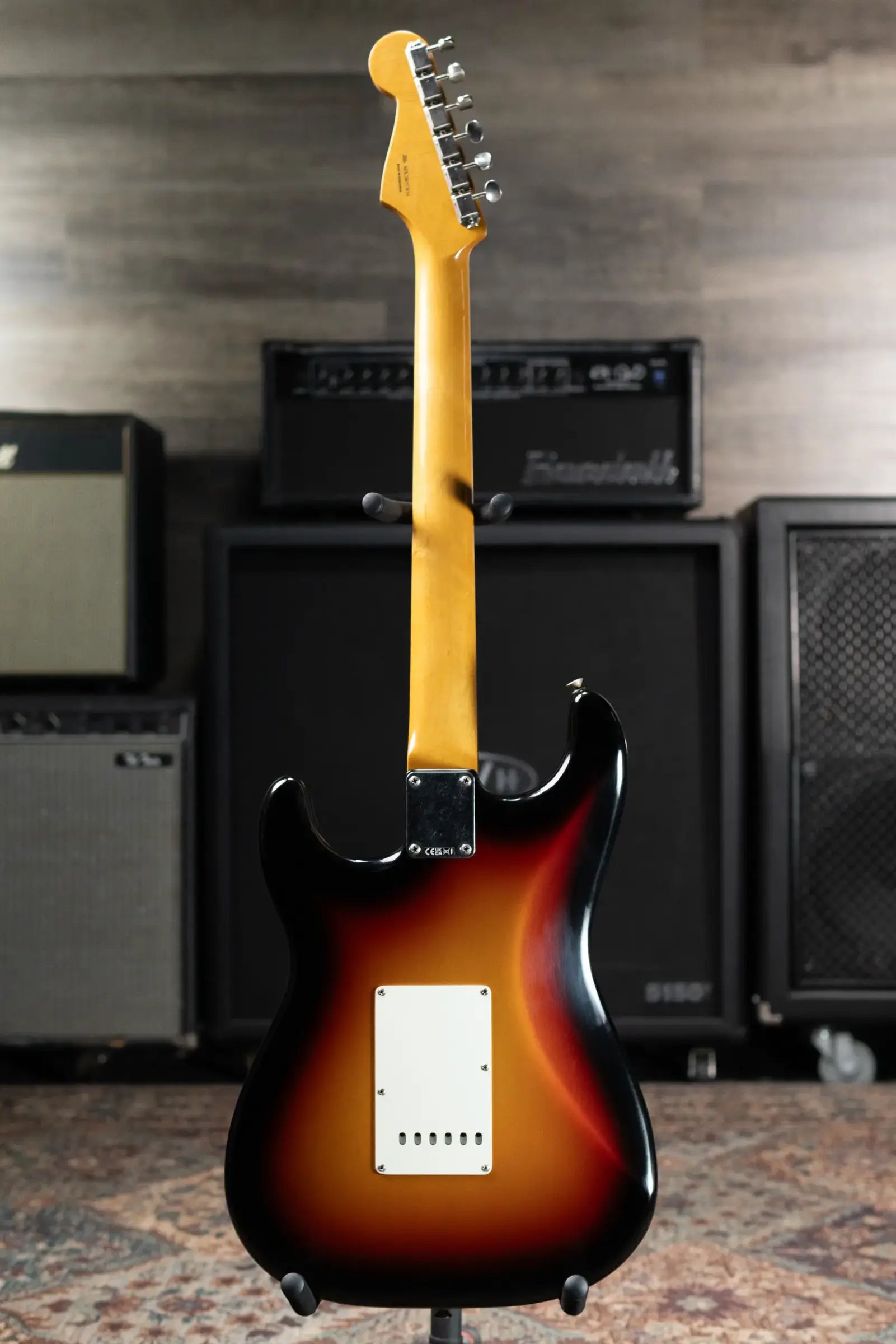 Fender Dealer Exclusive Vintera Road Worn '60s Stratocaster, Rosewood Fingerboard Electric Guitar - 3-Color Sunburst with Hardshell Case