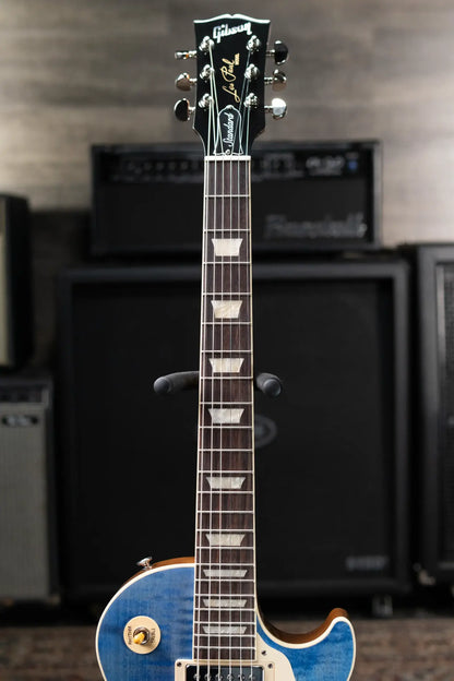 Gibson Les Paul Standard '60s Figured Top Electric Guitar - Ocean Blue with Hardshell Case