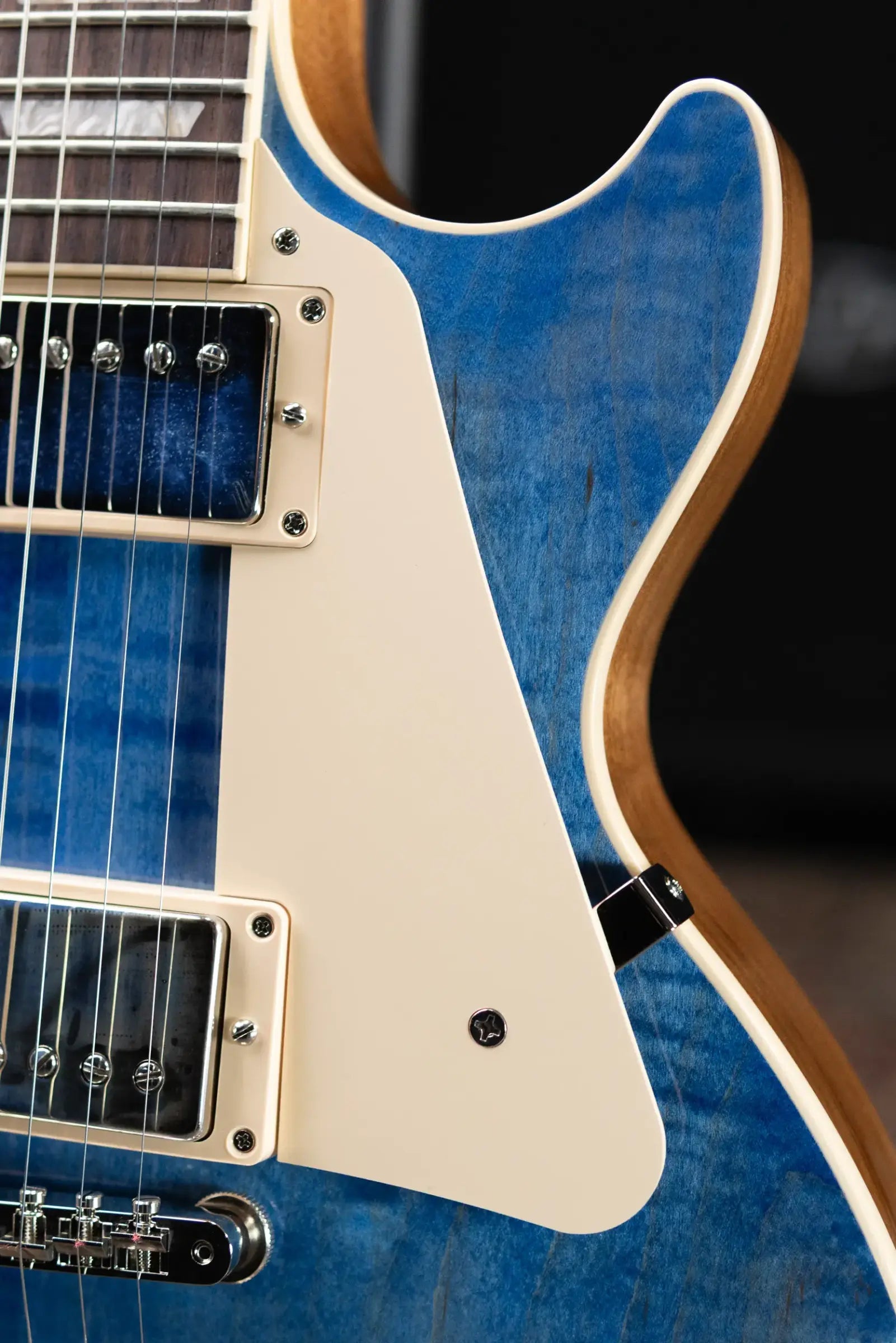Gibson Les Paul Standard '60s Figured Top Electric Guitar - Ocean Blue with Hardshell Case