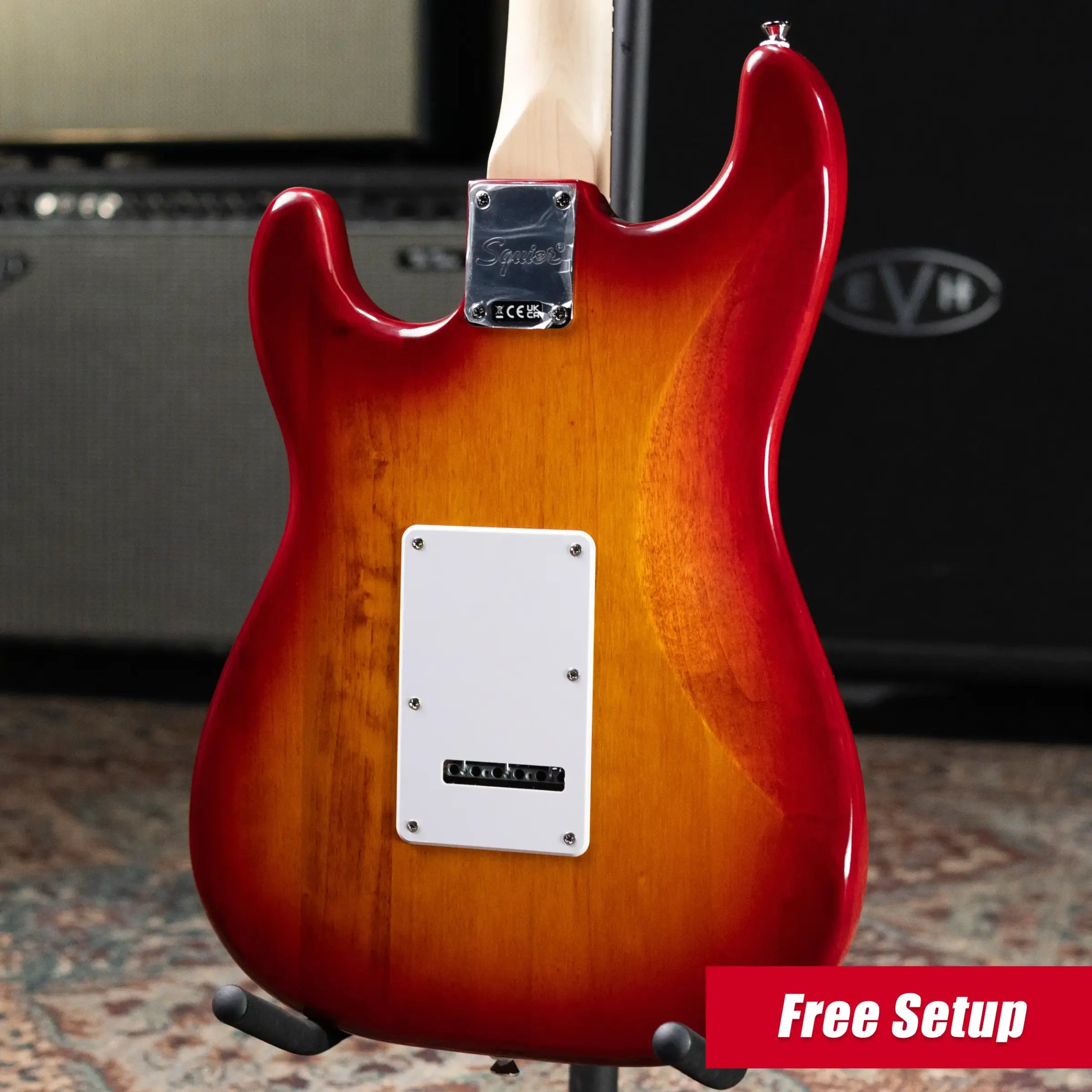 Squier Sonic Stratocaster Electric Guitar - Sienna Sunburst