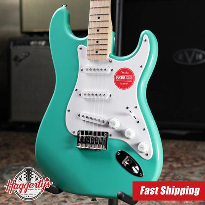 Squier Sonic Stratocaster HT Electric Guitar - Sea Foam Green