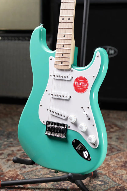 Squier Sonic Stratocaster HT Electric Guitar - Sea Foam Green
