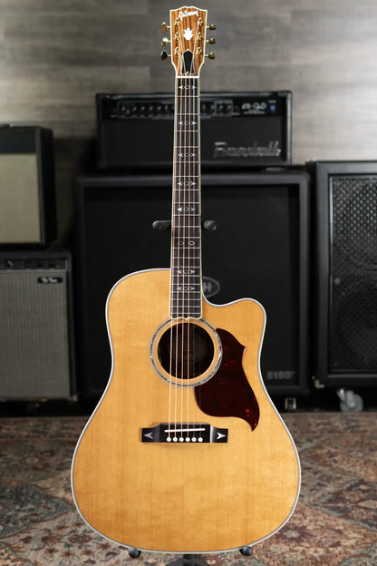 Gibson Songwriter Recording Artist EC Acoustic/Electric Guitar - Antique Natural with Hardshell Case