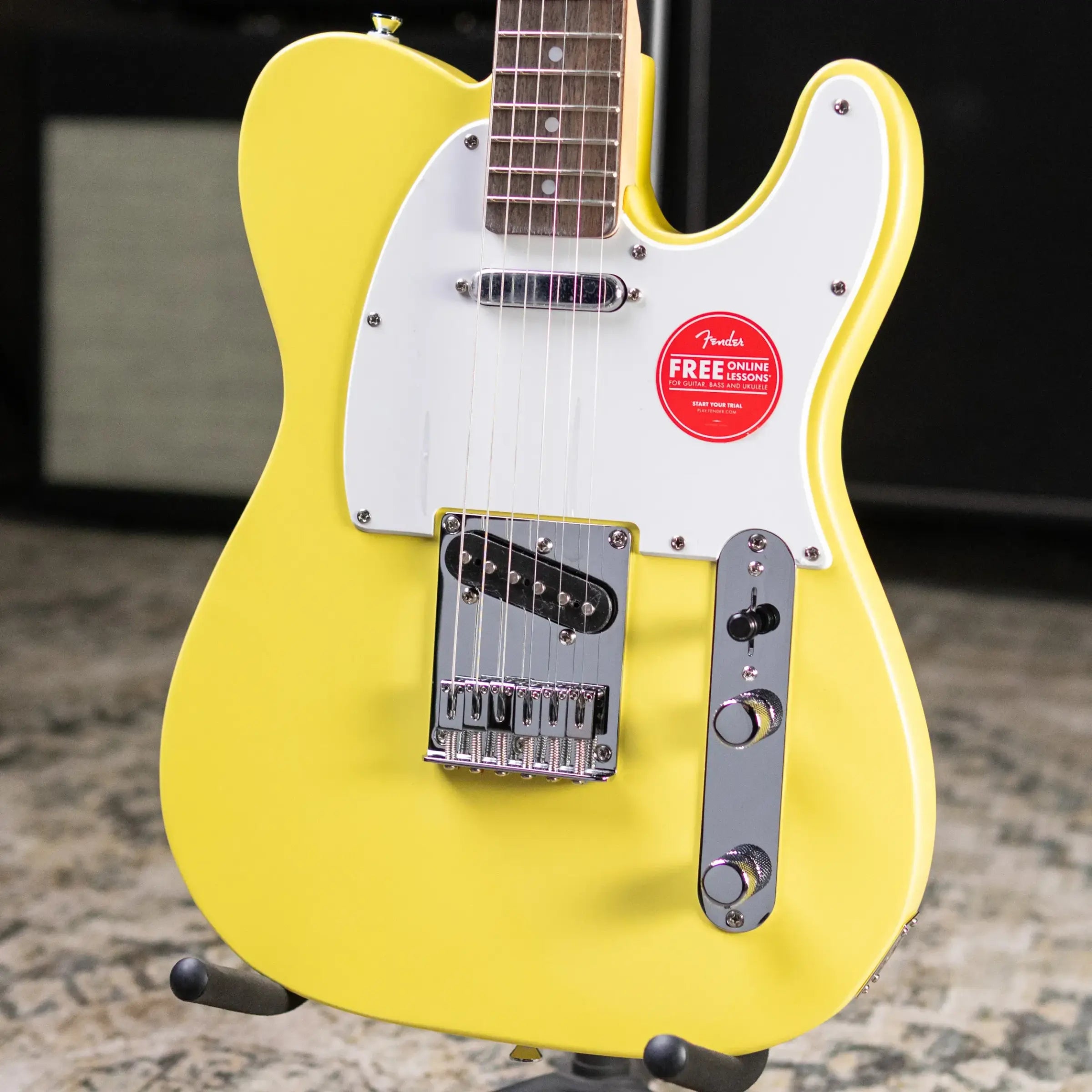 Squier Sonic Telecaster Electric Guitar - Canary Yellow
