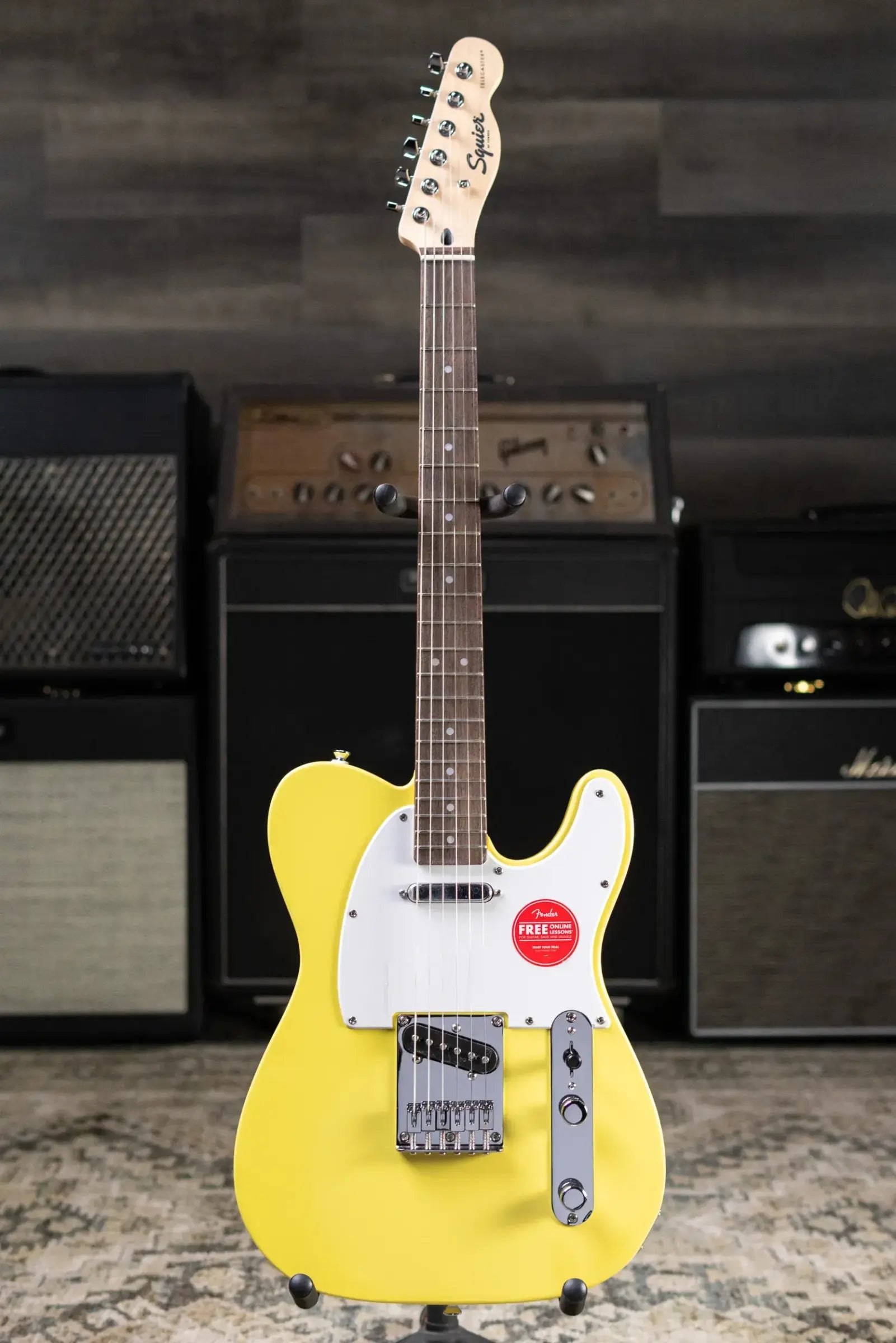 Squier Sonic Telecaster Electric Guitar - Canary Yellow
