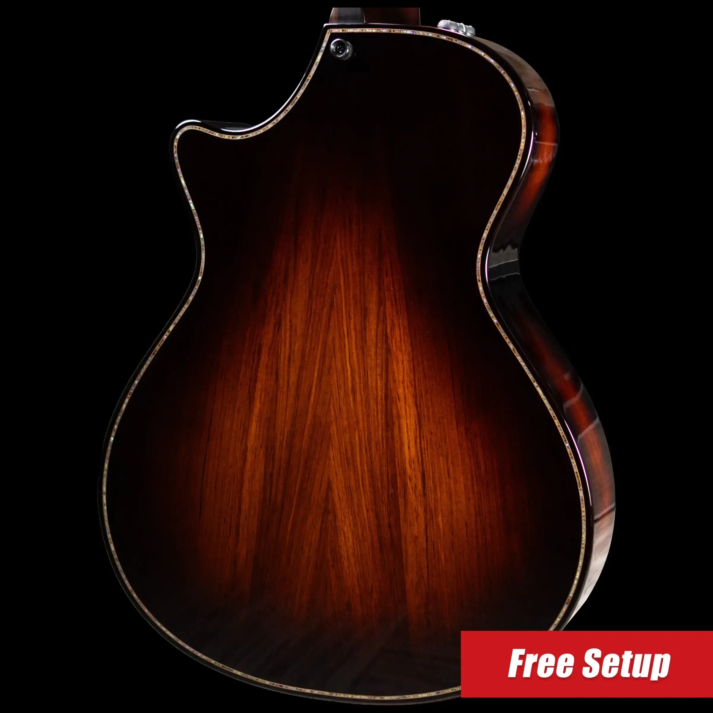 Taylor Builder's Edition 912ce Grand Concert Acoustic/Electric Guitar - Sinker Redwood/Honduran Rosewood with Hardshell Case