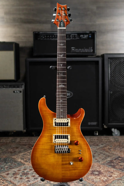 PRS SE Custom 24-08 Electric Guitar - Vintage Sunburst with Gig Bag - Used