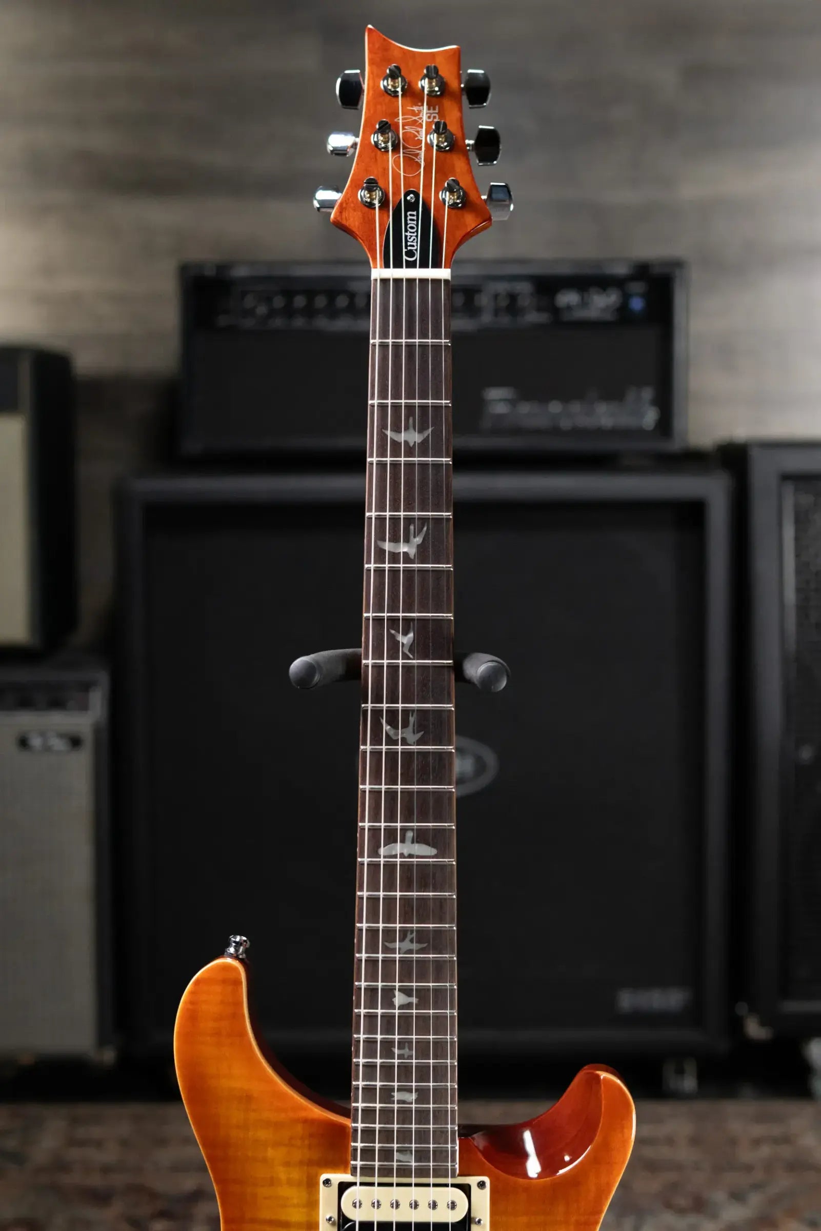 PRS SE Custom 24-08 Electric Guitar - Vintage Sunburst with Gig Bag - Used