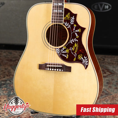 Gibson Hummingbird Original Acoustic/Electric Guitar - Antique Natural with Hardshell Case