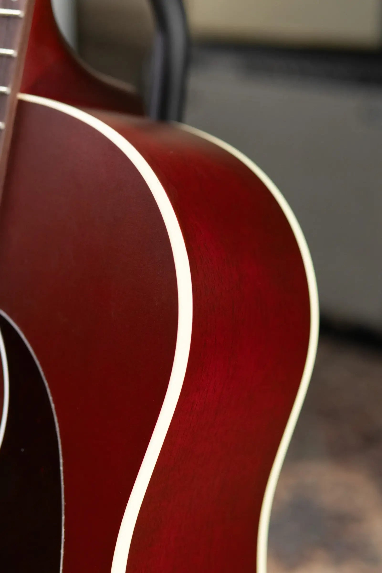 Gibson J-45 Special Dreadnought Acoustic/Electric Guitar - Satin Wine Red with Gig Bag
