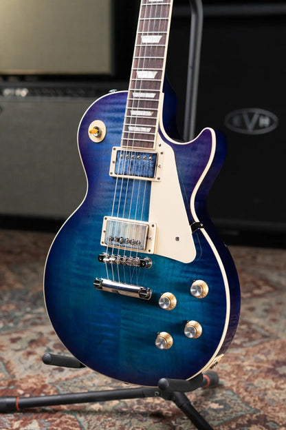 Gibson Les Paul Standard '60s Figured Top Electric Guitar - Blueberry Burst with Hardshell Case