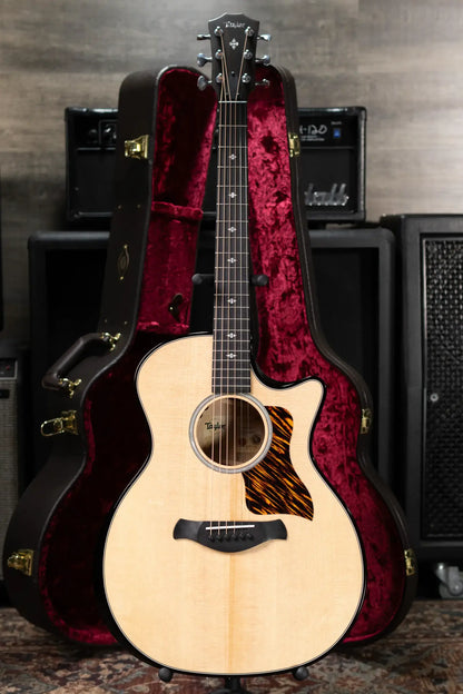 Taylor Next Generation Builder's Edition 514ce Grand Auditorium Acoustic/Electric Guitar - Natural with Hardshell Case
