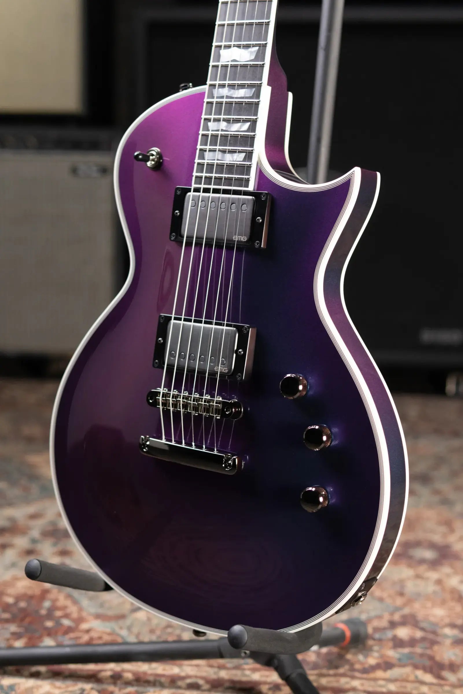 ESP Original Custom Shop Eclipse Electric Guitar - Andromeda II with Hardshell Case