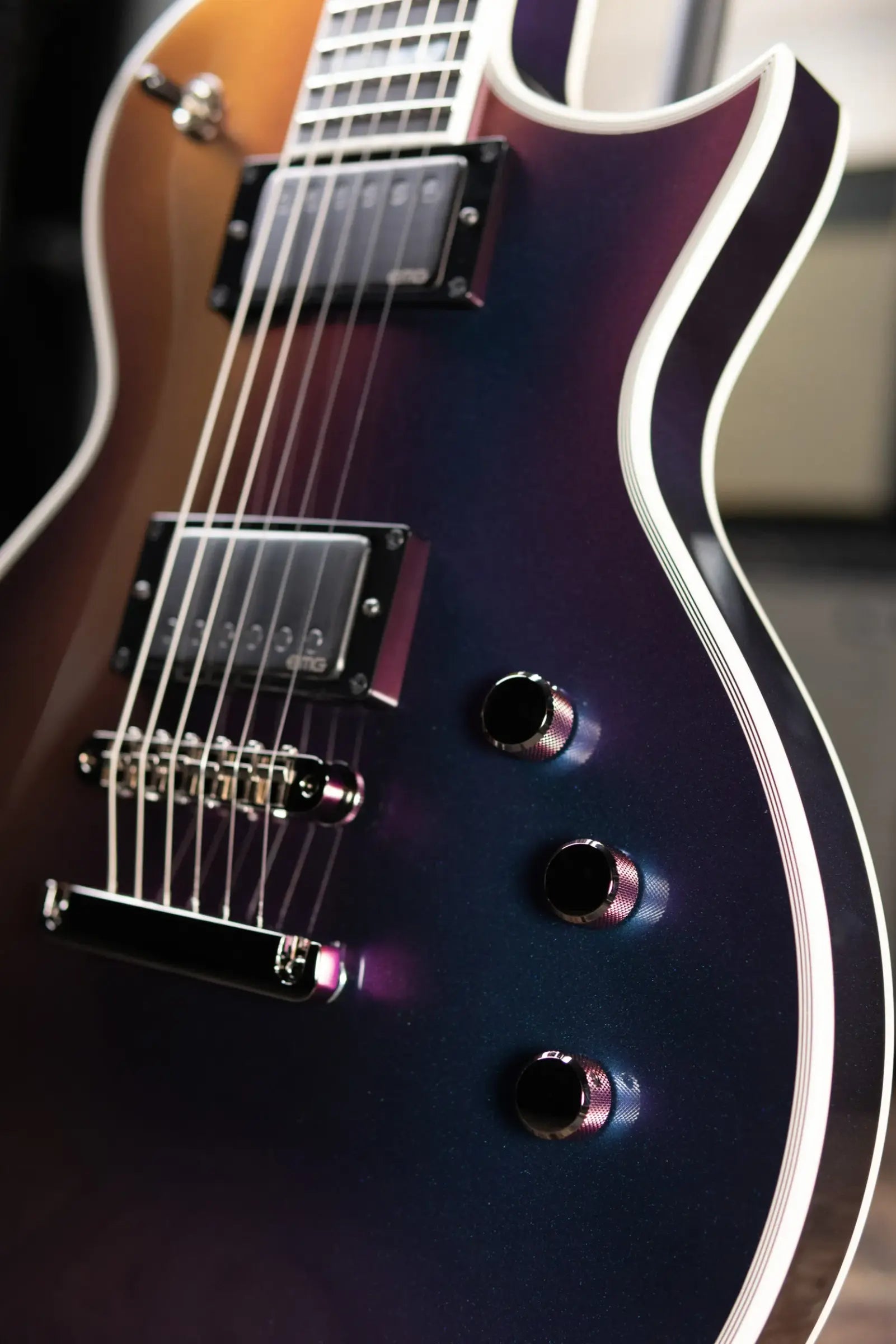 ESP Original Custom Shop Eclipse Electric Guitar - Andromeda II with Hardshell Case