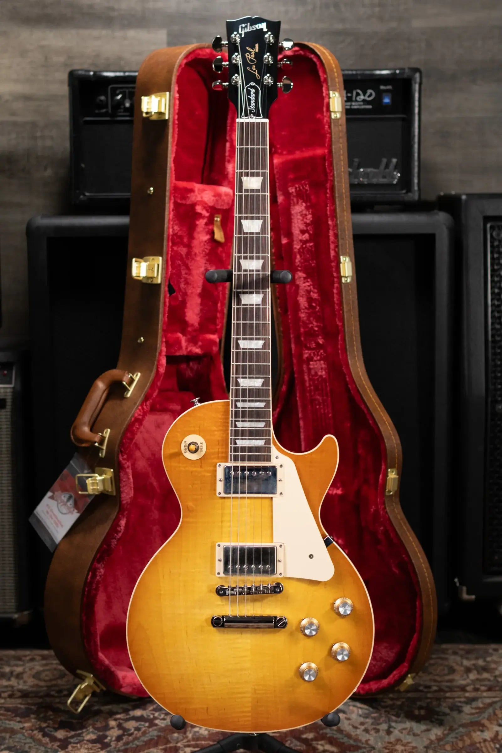 Gibson Les Paul Standard '60s Electric Guitar - Unburst with Hardshell Case