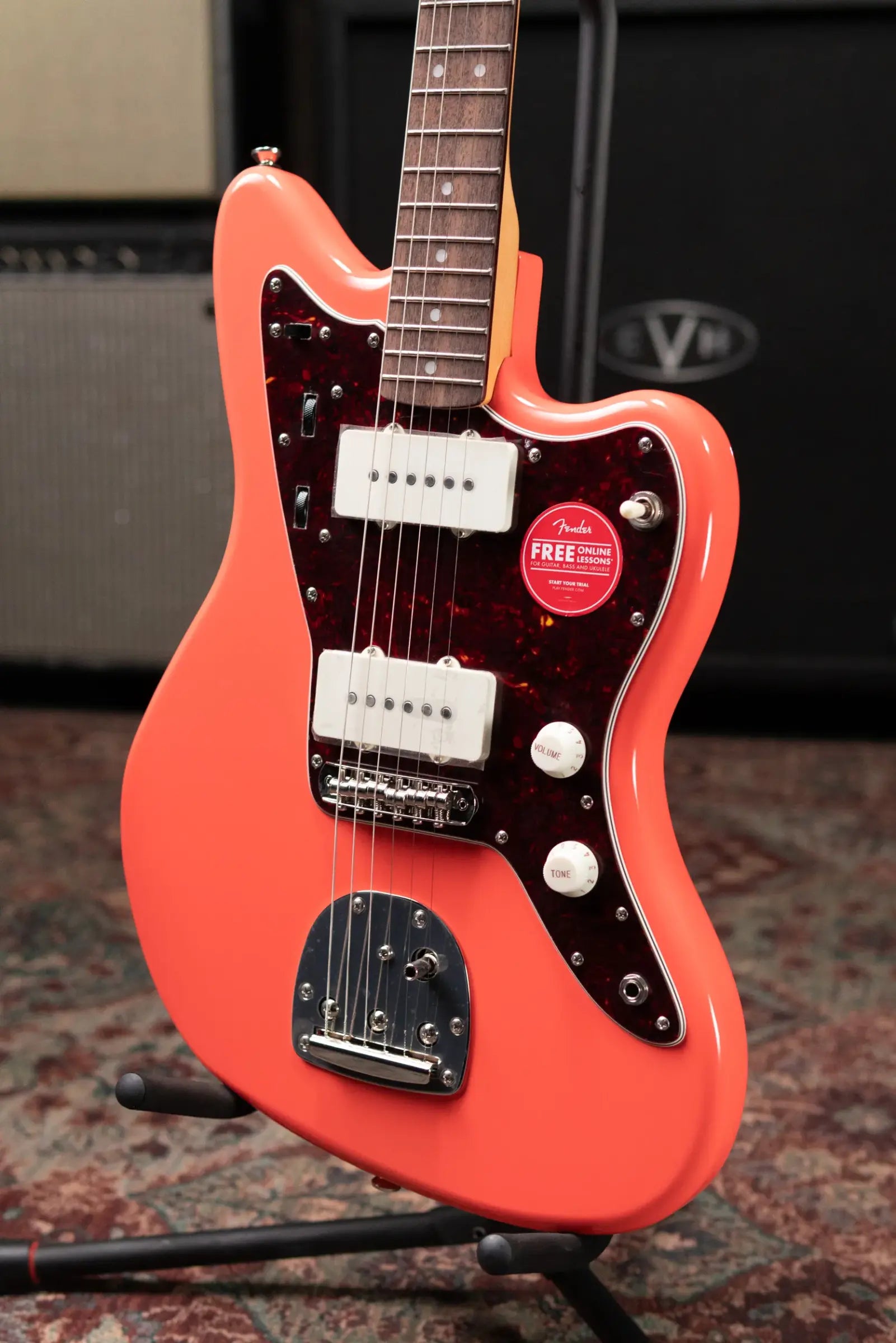 Squier Classic Vibe '60s Jazzmaster Electric Guitar - Tahitian Coral