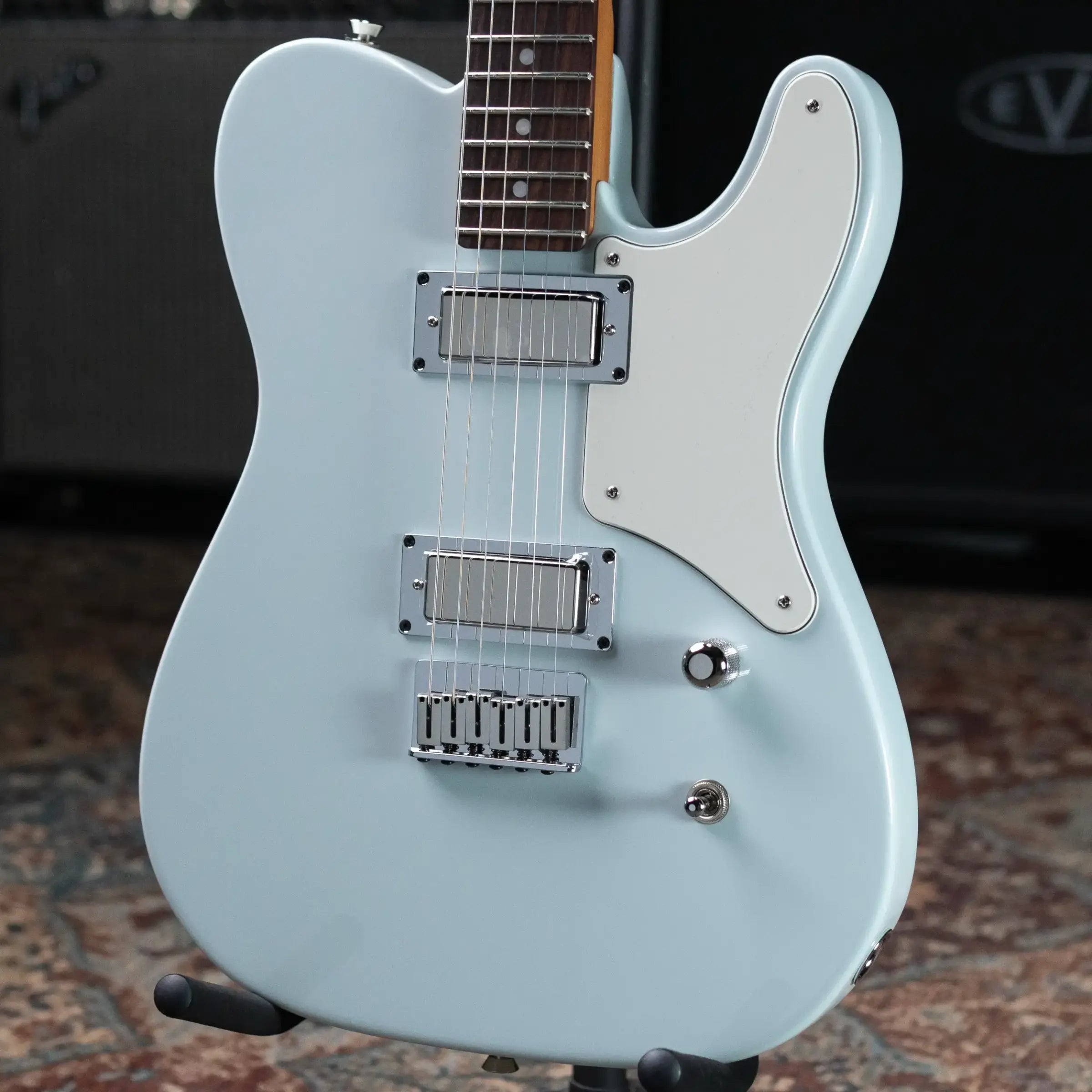 Fender Limited Edition American Cabronita Special Telecaster Electric Guitar - Sonic Blue with Hardshell Case