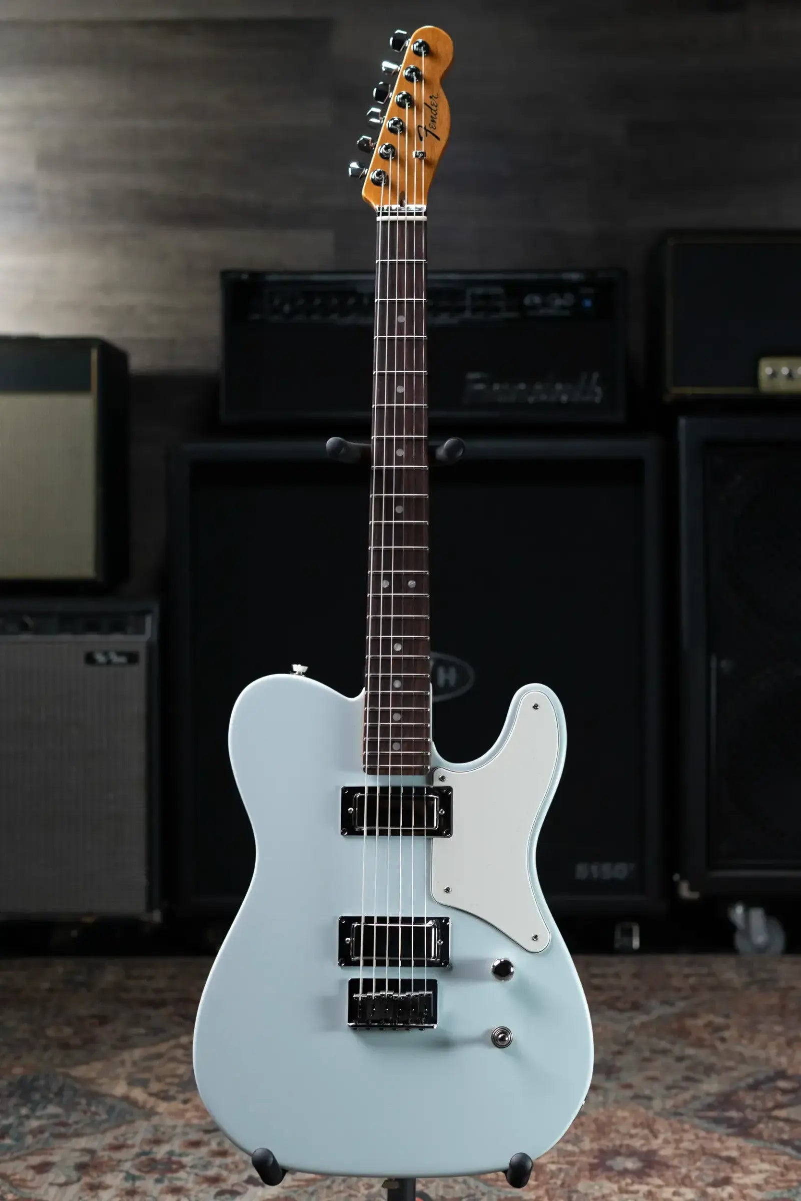 Fender Limited Edition American Cabronita Special Telecaster Electric Guitar - Sonic Blue with Hardshell Case