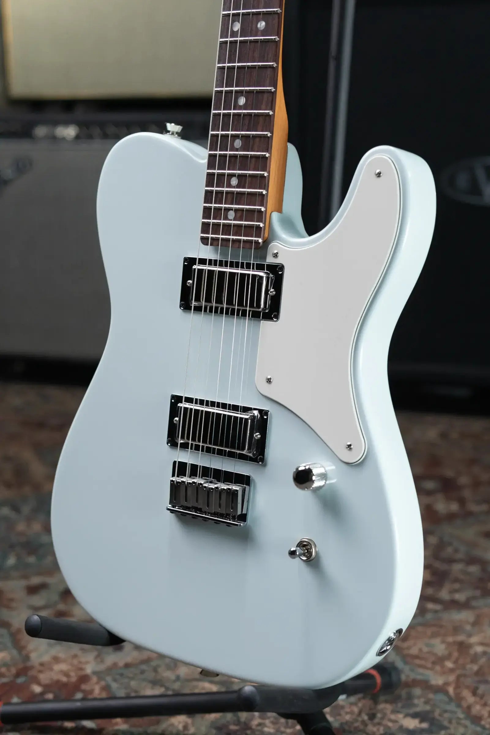 Fender Limited Edition American Cabronita Special Telecaster Electric Guitar - Sonic Blue with Hardshell Case