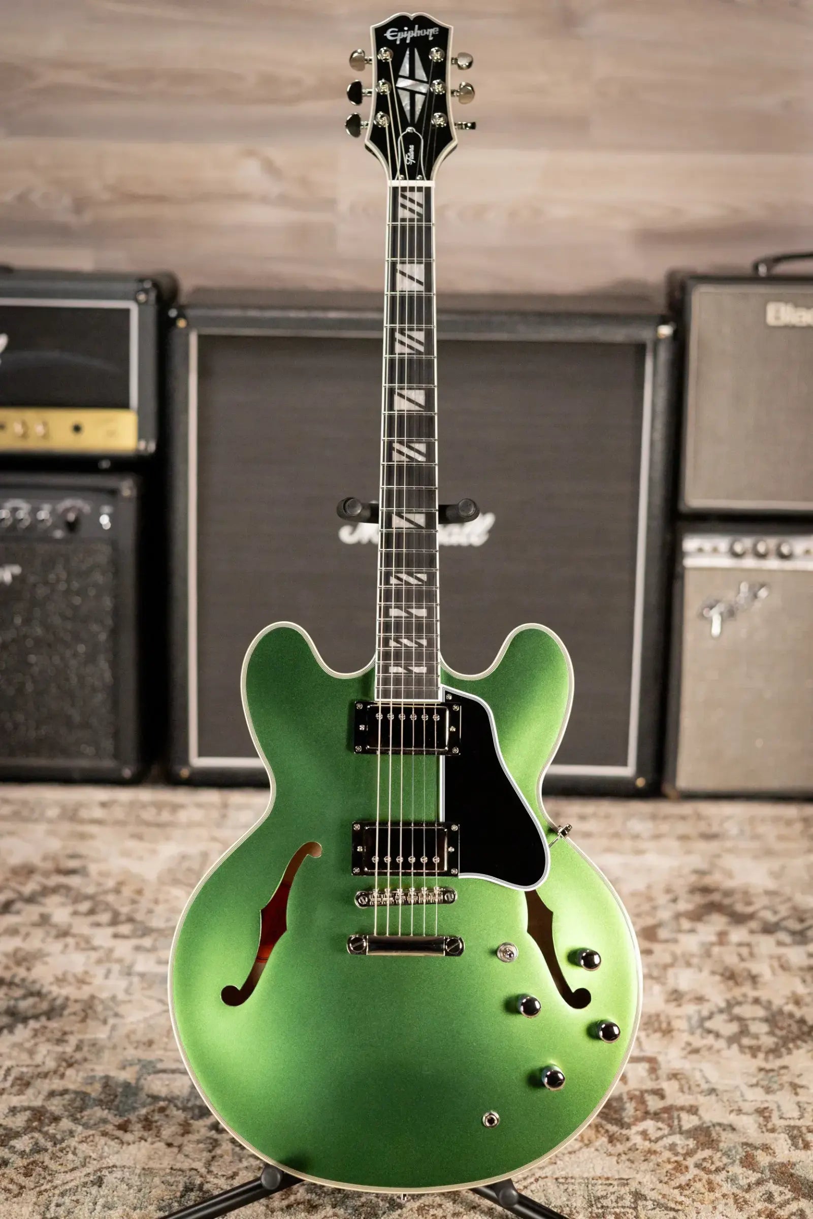 Epiphone Futura ES-355 Semi-Hollow Electric Guitar - Dragonfly Shift with Gig Bag - B-Stock