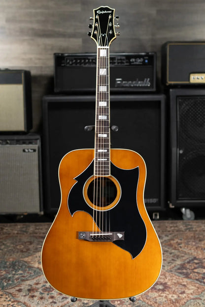 Epiphone Marcus King Signature El Dorado Acoustic/Electric Guitar - Natural with Hardshell Case