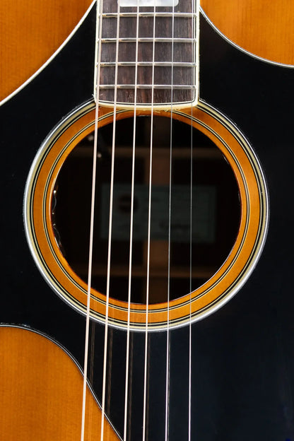 Epiphone Marcus King Signature El Dorado Acoustic/Electric Guitar - Natural with Hardshell Case