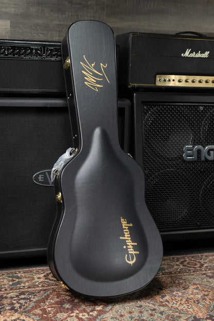 Epiphone Marcus King Signature El Dorado Acoustic/Electric Guitar - Natural with Hardshell Case